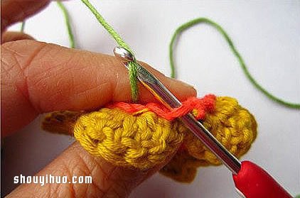 千层花的制作方法步骤 钩针千层花DIY图解教程 