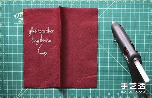 简单节日挂饰布艺制作 爱心组合布艺挂饰DIY 