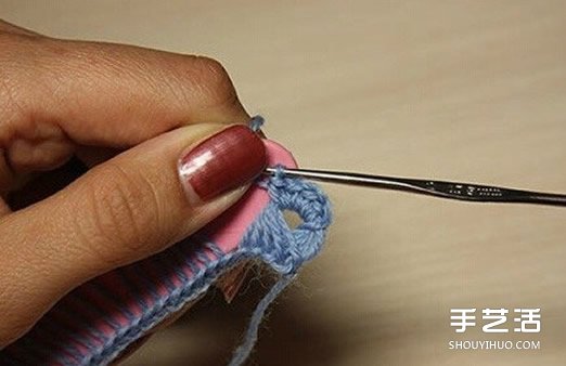 废弃的冰棒棍也能变成钩针编织的好用道具 