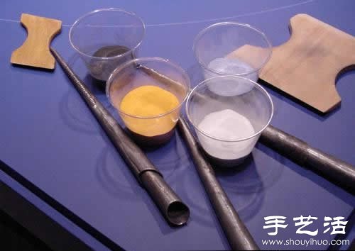 “繁华，不过是一掬细沙” 沙子绘制的佛学图案  